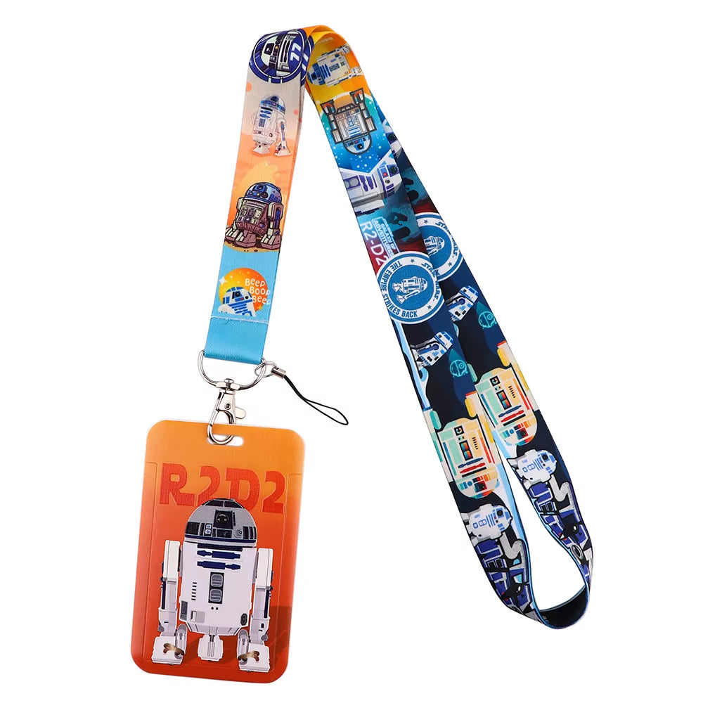 99 Styles Mickey Mouse Lanyard Pooh Bear Toy Story ID Card Holder Badge Holder Princess Neck Strap Cartoon Keychain Lariat Gift