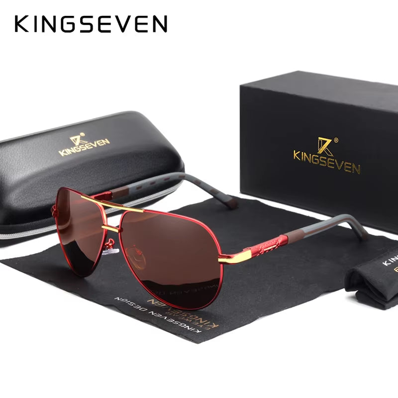 Brand Men'S Aluminum Magnesium Sun Glasses Polarized UV400 Sun Glasses Oculos Male Eyewear Sunglasses for Men N725