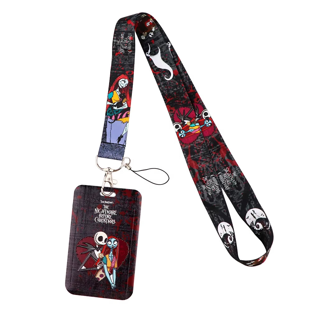 99 Styles Mickey Mouse Lanyard Pooh Bear Toy Story ID Card Holder Badge Holder Princess Neck Strap Cartoon Keychain Lariat Gift