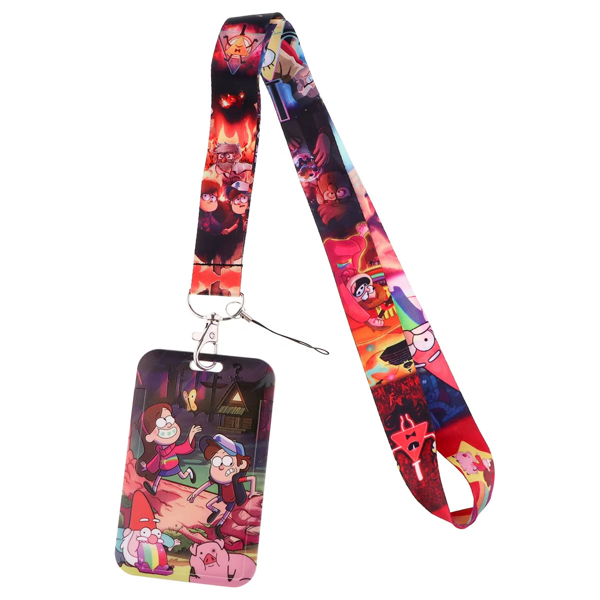 99 Styles Mickey Mouse Lanyard Pooh Bear Toy Story ID Card Holder Badge Holder Princess Neck Strap Cartoon Keychain Lariat Gift