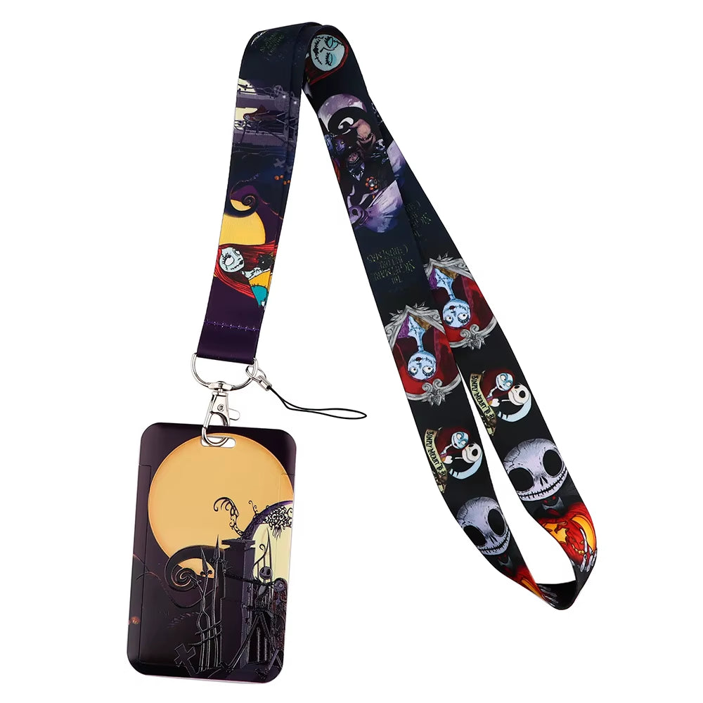 99 Styles Mickey Mouse Lanyard Pooh Bear Toy Story ID Card Holder Badge Holder Princess Neck Strap Cartoon Keychain Lariat Gift