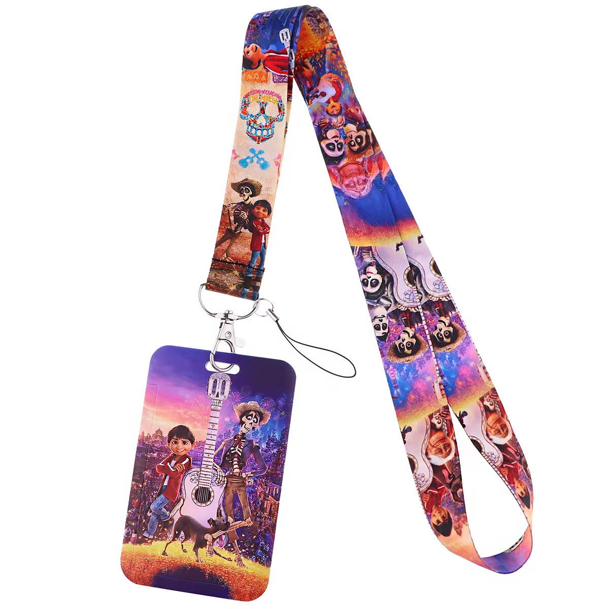 99 Styles Mickey Mouse Lanyard Pooh Bear Toy Story ID Card Holder Badge Holder Princess Neck Strap Cartoon Keychain Lariat Gift